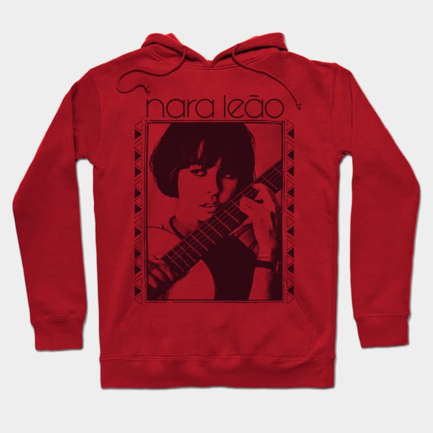 Nara Leão \\ Retro Original Fan Art Design Hoodie by DankFutura